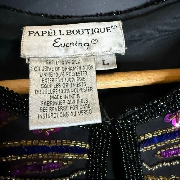 Embroidered Multicolor Jacket - Picture 7 of 12